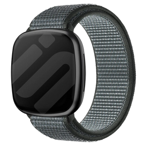 Fitbit Versa 3 Nylon Strap (Grey-Green)