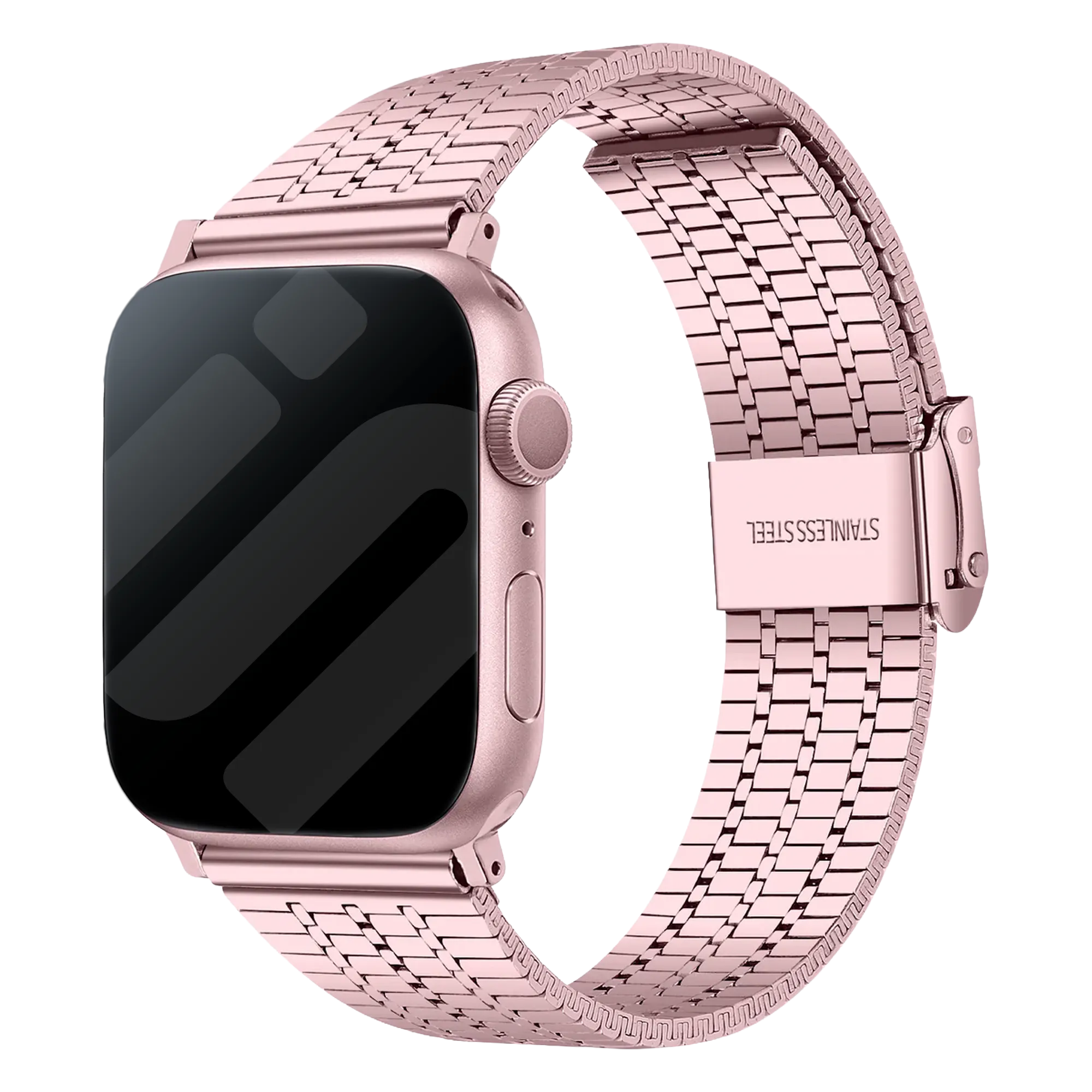 Apple Watch Fine Steel Strap (Pink)