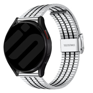 Coros Apex 2 Fine Steel Strap (Silver/Black)