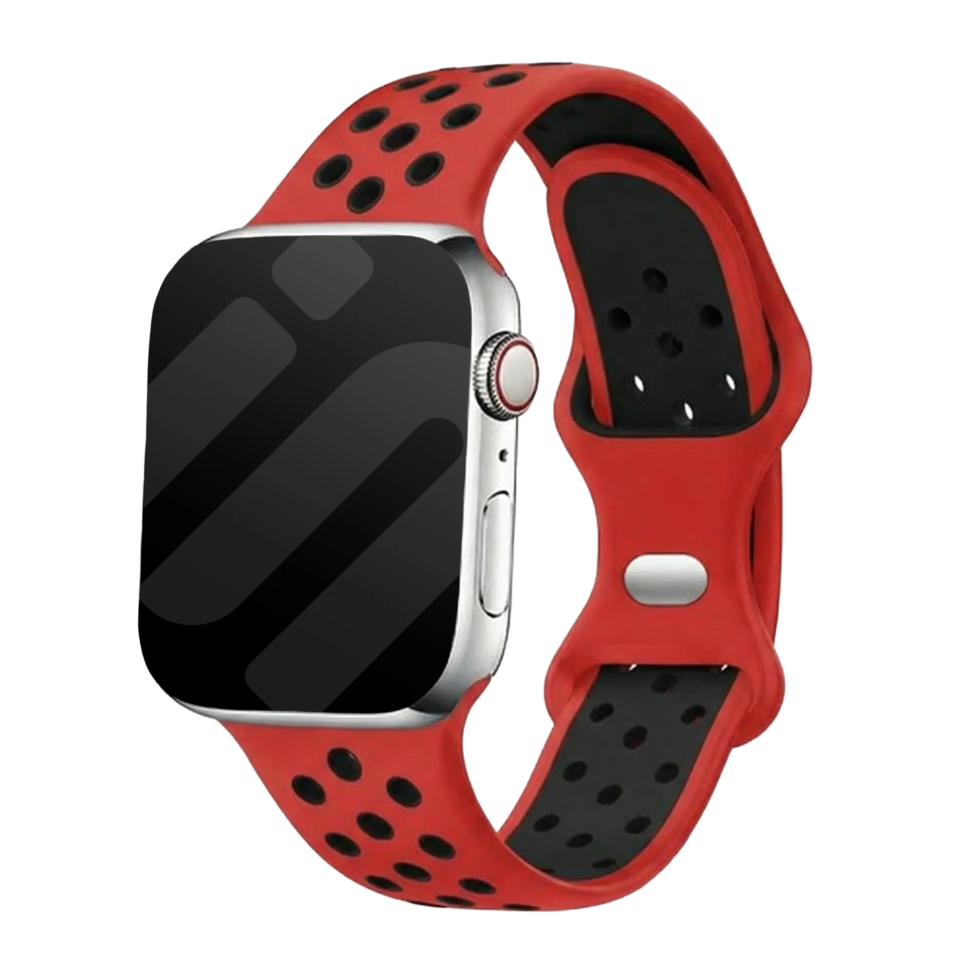 Apple Watch Sport Strap Classic (Red/Black)