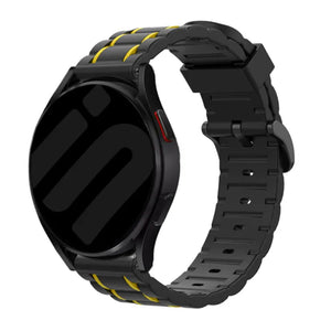 Coros Pace 2 Sport Buckle Strap (Black/Yellow)