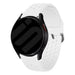 Samsung Galaxy Watch FE Breathable Silicone Strap (White)