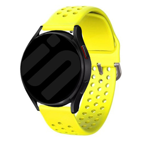 Withings ScanWatch Nova Silicone Air Strap (Yellow)