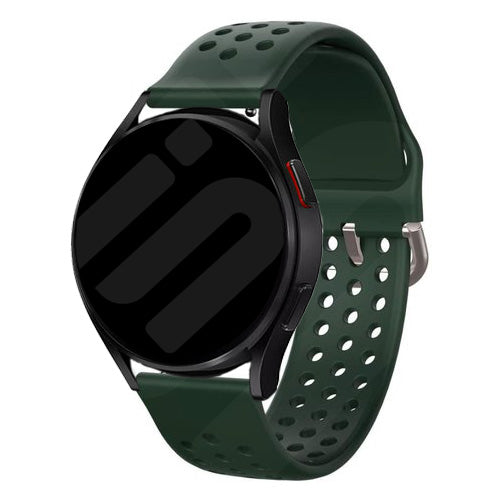Withings Steel HR Sport Silicone Air Strap (Dark Green)