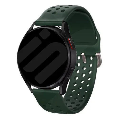 Amazfit Bip U (Pro) Silicone Air Strap (Dark Green)