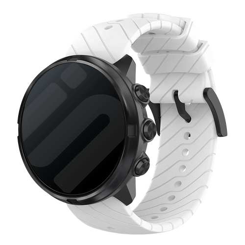 Suunto 9 (Baro) Silicone Strap (White)