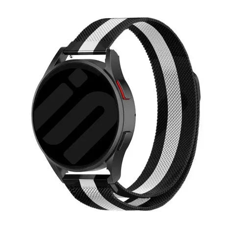 Gard Pro Health Smartwatch 3 - 48mm Milanese Strap (Black/White)