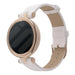 Garmin Lily Leather Strap (White)