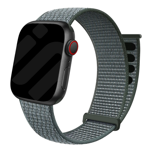 Apple Watch Nylon Loop Strap (Grey-Green)