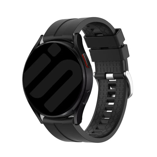Oppo Watch X Extreme Silicone Strap (Black)