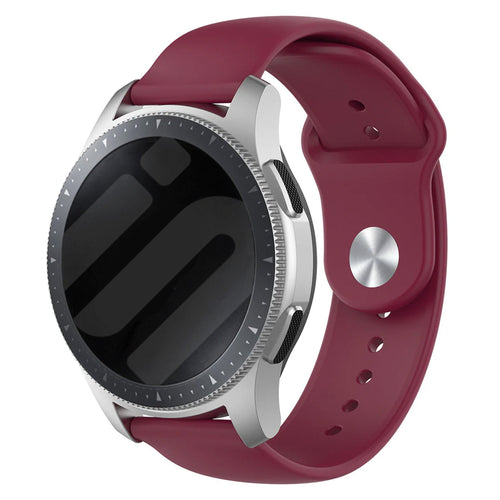 Withings ScanWatch Nova Sport Strap (Wine Red)