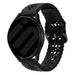 Amazfit Active 2 Patterned Silicone Strap (Black)