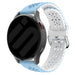 Withings ScanWatch Nova Patterned Silicone Strap (Light Blue/White)