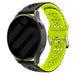 Samsung Galaxy Watch 6 - 44mm Silicone Strap Patterned (Black/Green)