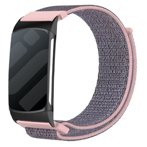 Fitbit Charge 6 Nylon Strap (Pink)