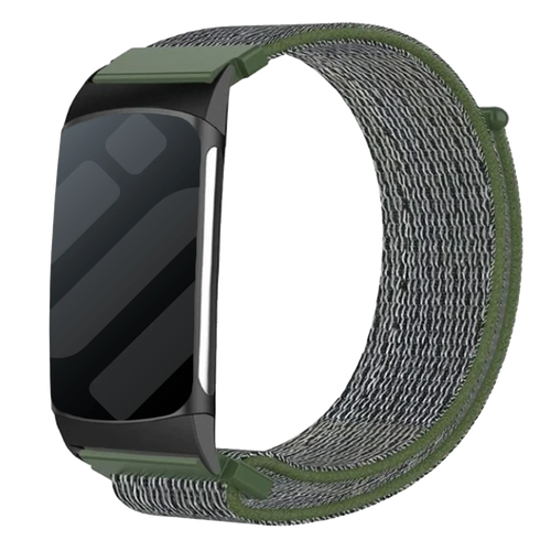Fitbit Charge 6 Nylon Strap (Green)