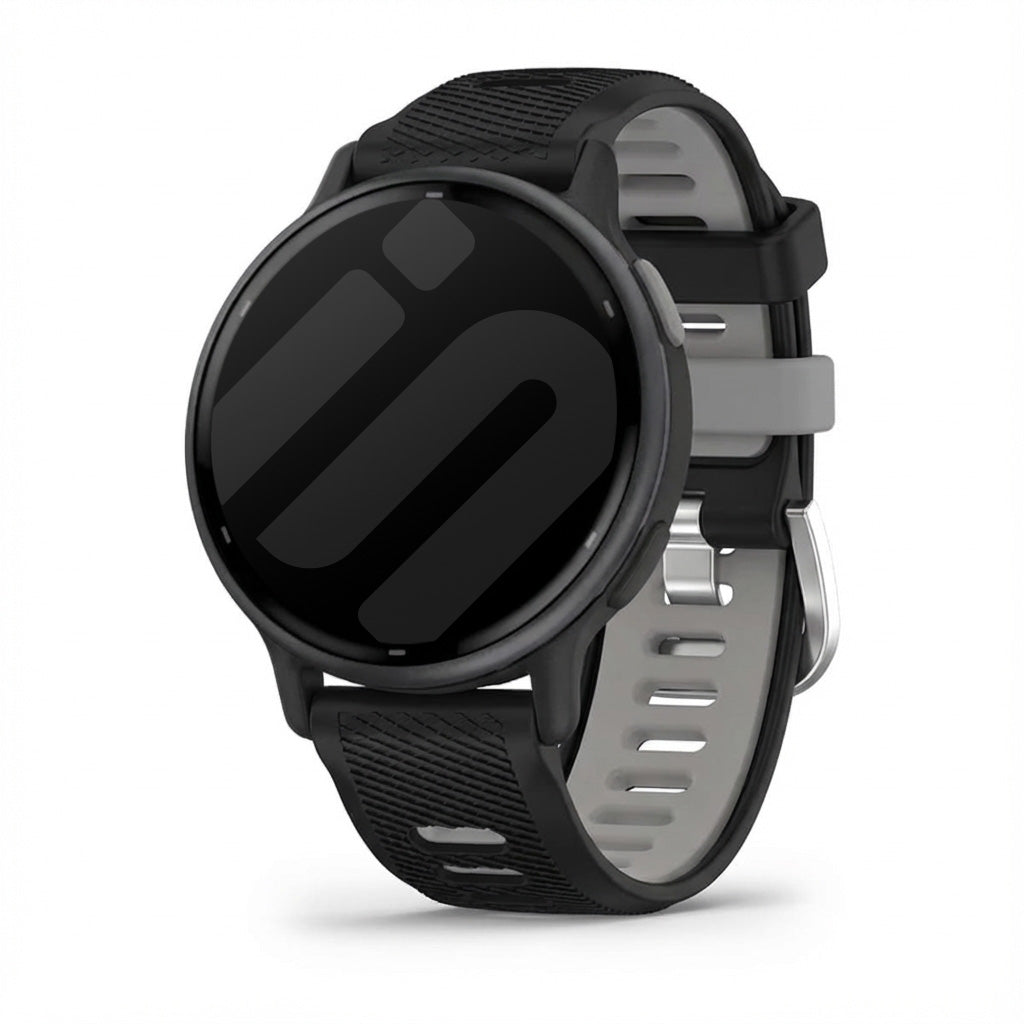 Garmin Vivoactive 5 Sport Strap with Buckle (Black/Grey)