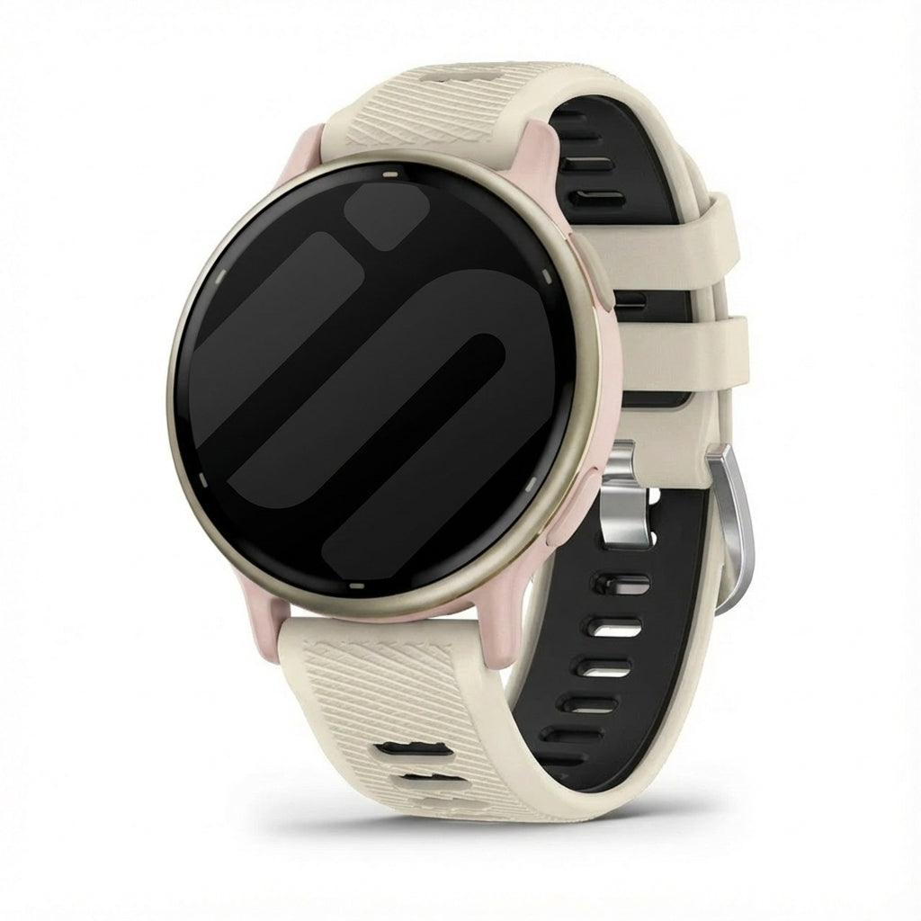 Garmin Vivoactive 5 Sport Strap with Buckle (Beige/Black)