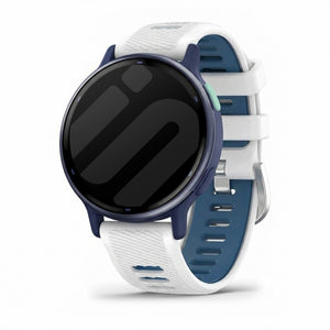 Garmin Vivoactive 5 Sport Strap with Buckle (White/Blue)