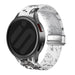 Transparent Flower Samsung Galaxy Watch 6 Classic 43mm Magnetic Strap