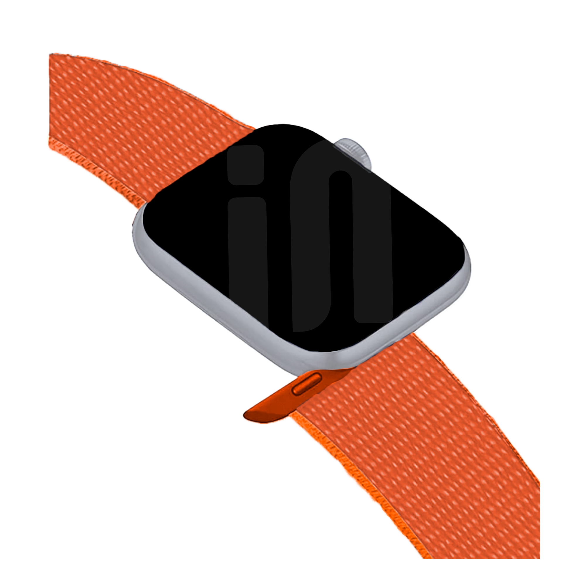 Apple Watch Ultra Nylon Loop Strap (Orange)
