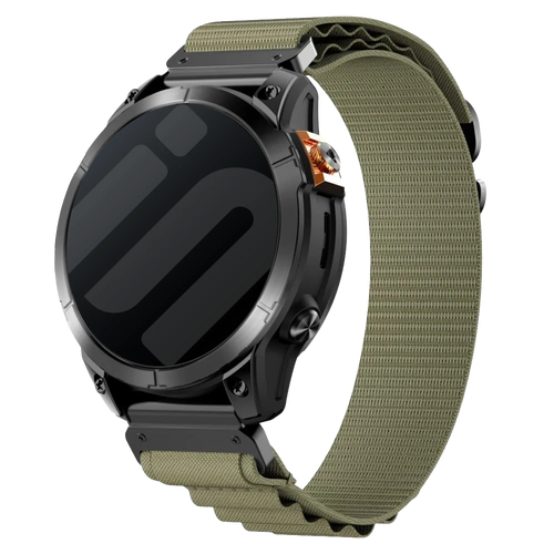 Garmin Forerunner 955 Alpine Strap (Olive Green)