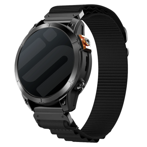 Garmin Fenix 8 - 47mm Alpine Strap (Black)