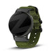 Bandz Garmin Vivoactive 5 Buckled Nylon Strap (Green)