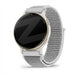 Bandz Garmin Vivoactive 5 Nylon Loop Strap (Grey)