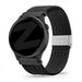 Bandz Garmin Vivoactive 6 Woven Nylon Strap (Black)