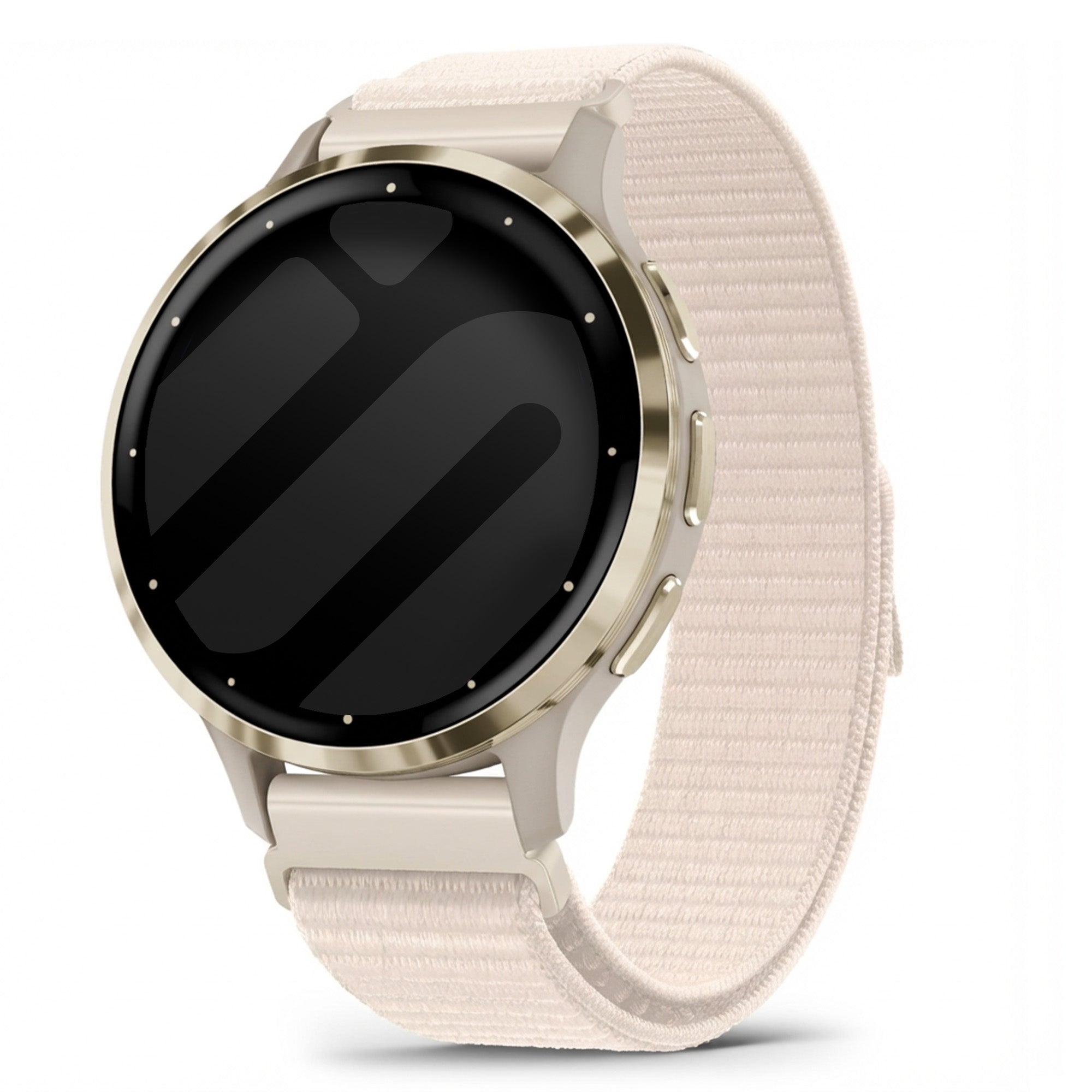 Garmin Venu 3s Nylon Strap (Starlight)