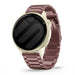 Garmin Vivoactive 6 Steel Strap (Bronze-Brown)
