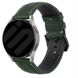 TicWatch Pro 5 Enduro Leather Strap (Green)