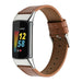 Fitbit Charge 6 Leather Strap (Brown)