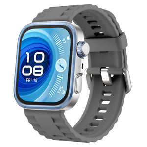Huawei Watch Fit 4 Silicone Classic Strap (Dark Grey)