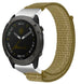 Garmin Fenix 5 / 6 Nylon Strap (Olive Green)