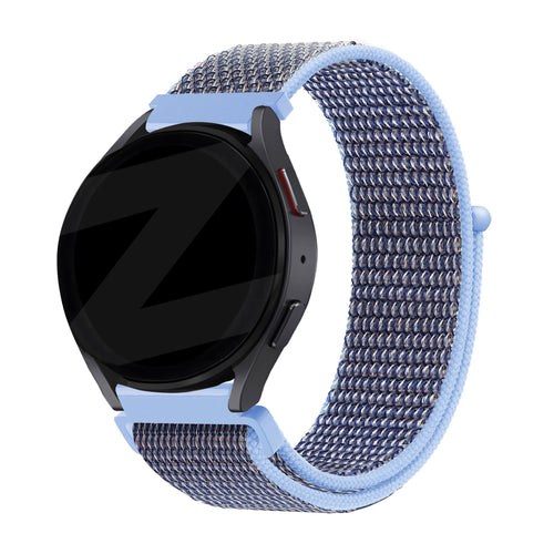 Bandz Garmin D2 Air X10 Nylon Loop Strap (Azure Blue)