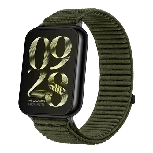 Redmi Watch 4 Wave Nylon Strap (Dark Green)