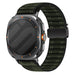 Samsung Galaxy Watch Ultra Wave Nylon Strap with P-buckle (Green)