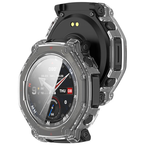 Amazfit T-Rex 3 Pro - 48mm Hard Case with Glass (Transparent)