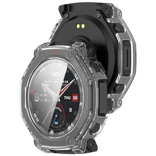 Amazfit T-Rex 3 Pro - 48mm Hard Case with Glass (Transparent)