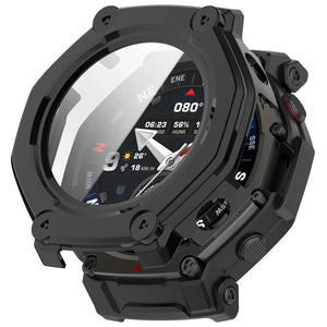 Amazfit T-Rex 3 Pro - 48mm Hard Case with Glass (Black)