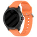 Universal 24mm Silicone Buckle Strap (Orange)