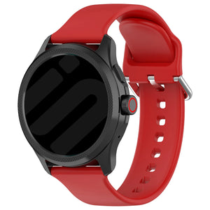 TicWatch Pro 5 Enduro Silicone Buckle Strap (Red)