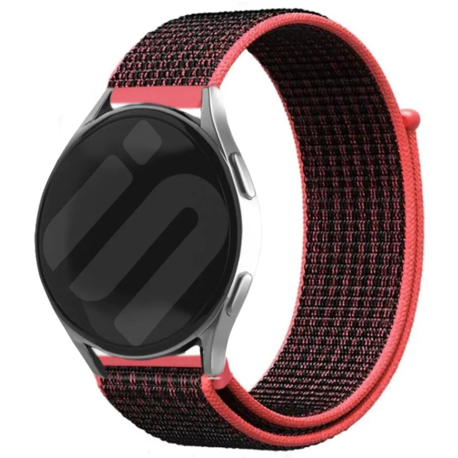 ICE Smart 2.0 Rectangular 1.96 Nylon Strap (Black/Coral)