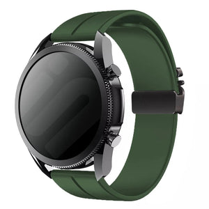 Suunto 9 Peak Pro Silicone Strap with P-Buckle (Green)