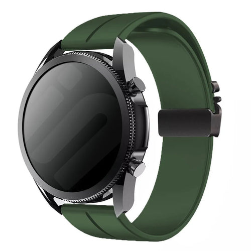 Amazfit Bip U (Pro) Silicone Strap with P-Buckle (Green)