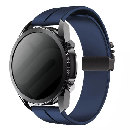 Suunto Race 2 Silicone Strap with P-Buckle (Dark Blue)