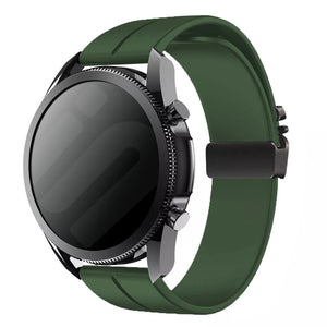 Suunto Run Silicone Strap with P-Buckle (Green)