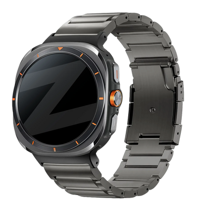 Bandz Samsung Galaxy Watch Ultra 2 Titanium Strap 'Classic' (Graphite)
